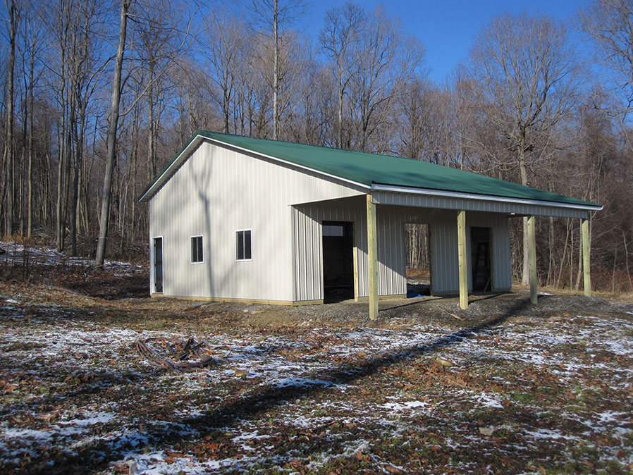 Pole Barn Lean-To